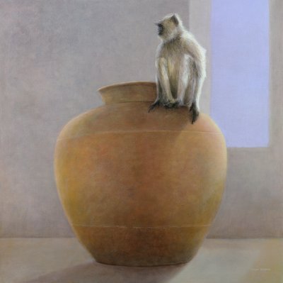 Temple Monkey by Lincoln Seligman
